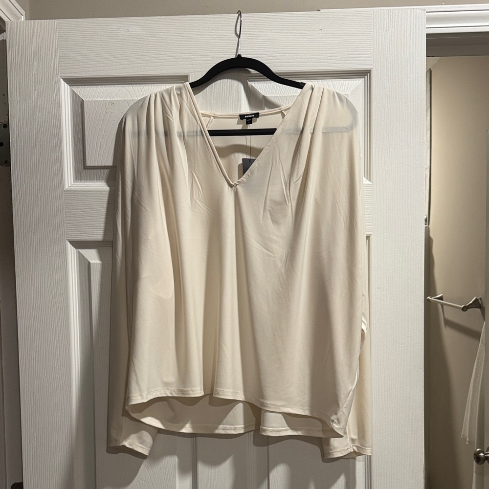 Express Cream Women's Blouse